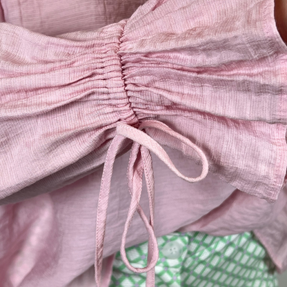 MAJE Casacca rosa in viscosa
