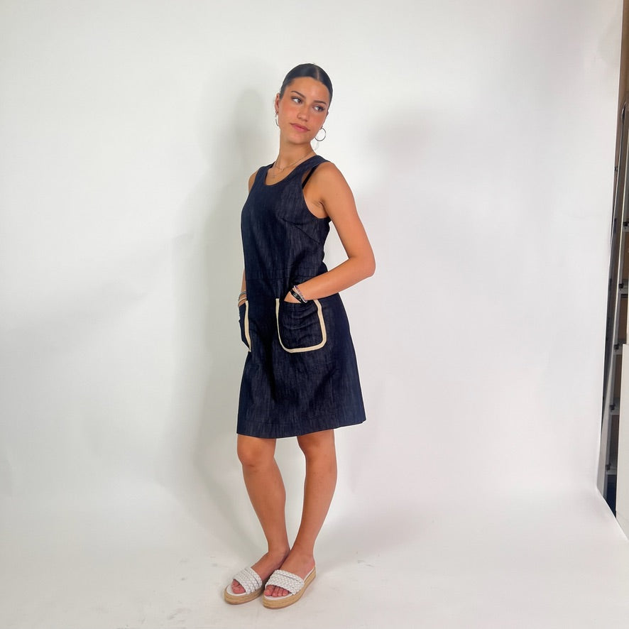 MALO Abito jeans scuro