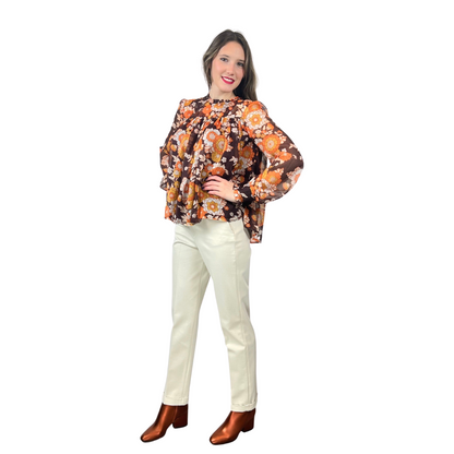 MANOUSH Camicia stampa a fiori