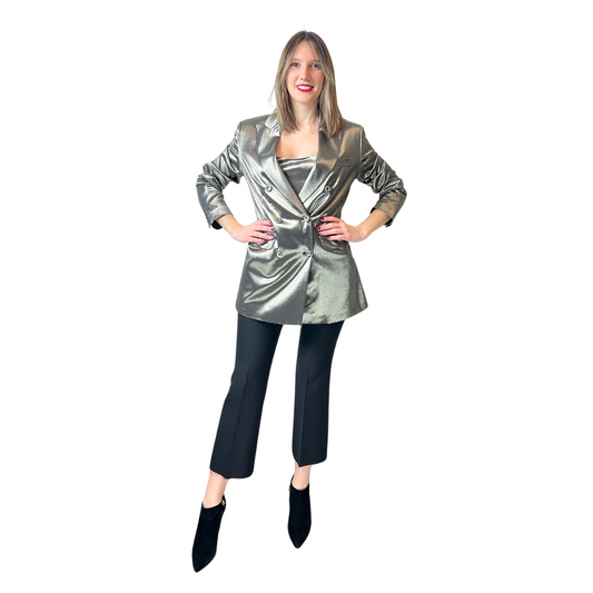 MAX MARA Blazer argento 