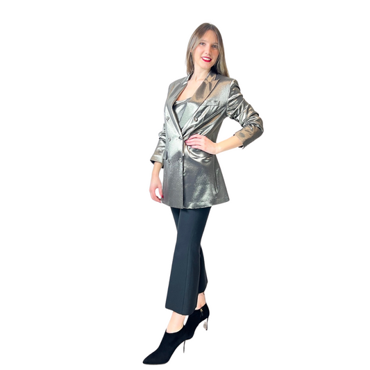 MAX MARA Blazer argento 