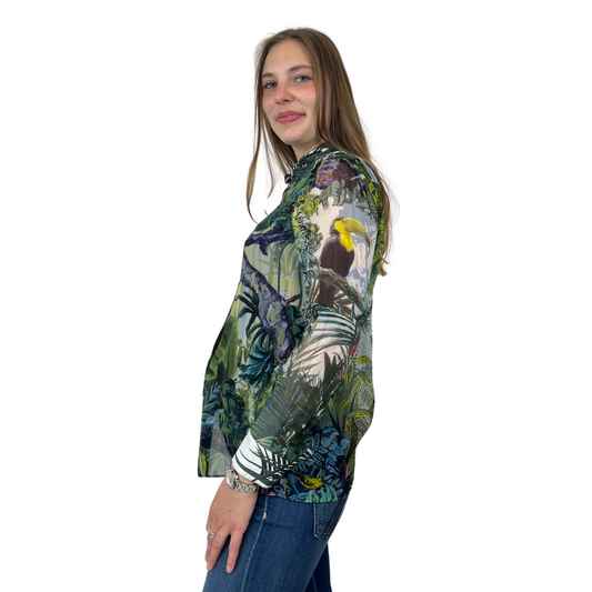 MAX MARA Camicia in voile di seta 