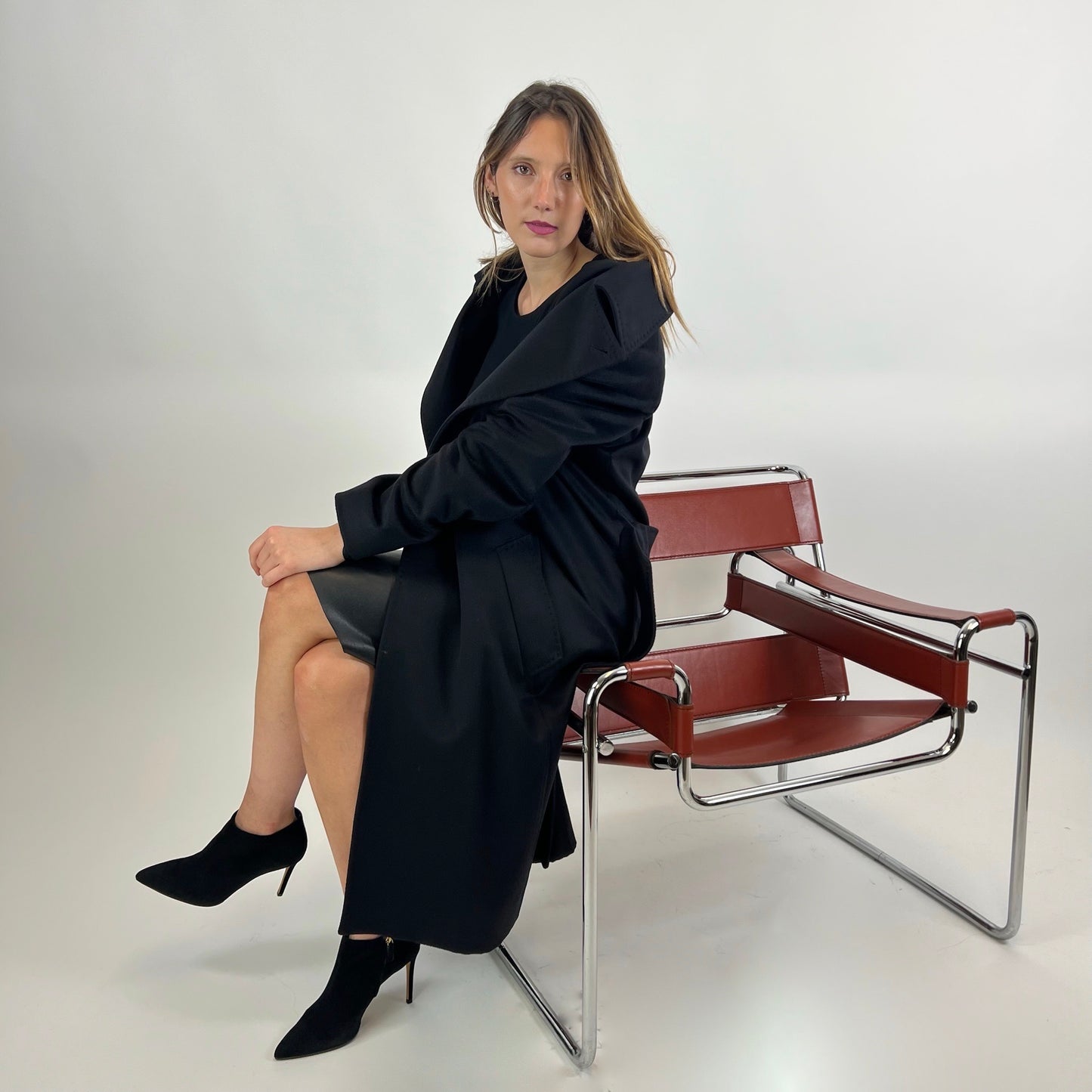 MAX MARA Cappotto in cashmere nero 