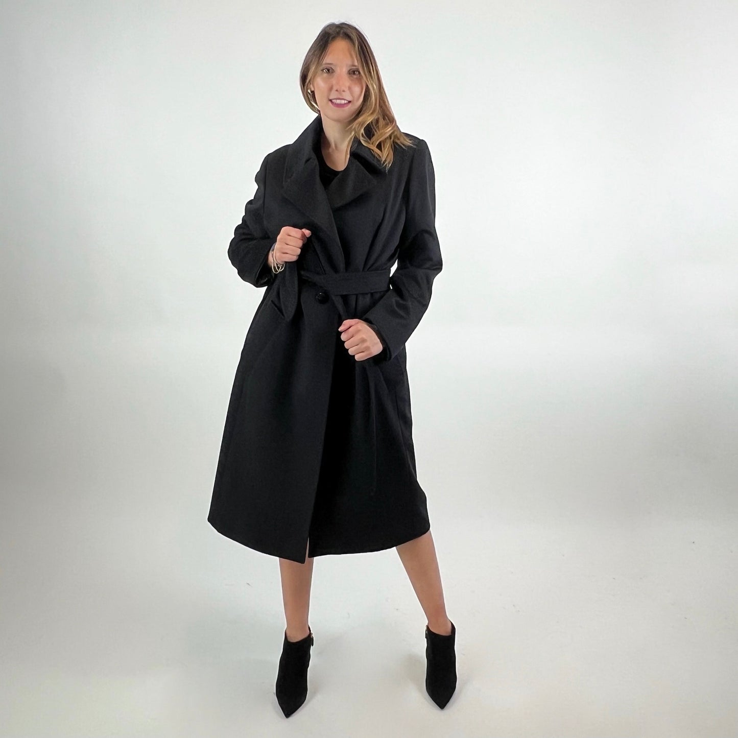MAX MARA Cappotto in cashmere nero 