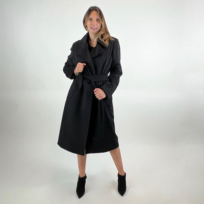 MAX MARA Cappotto in cashmere nero 