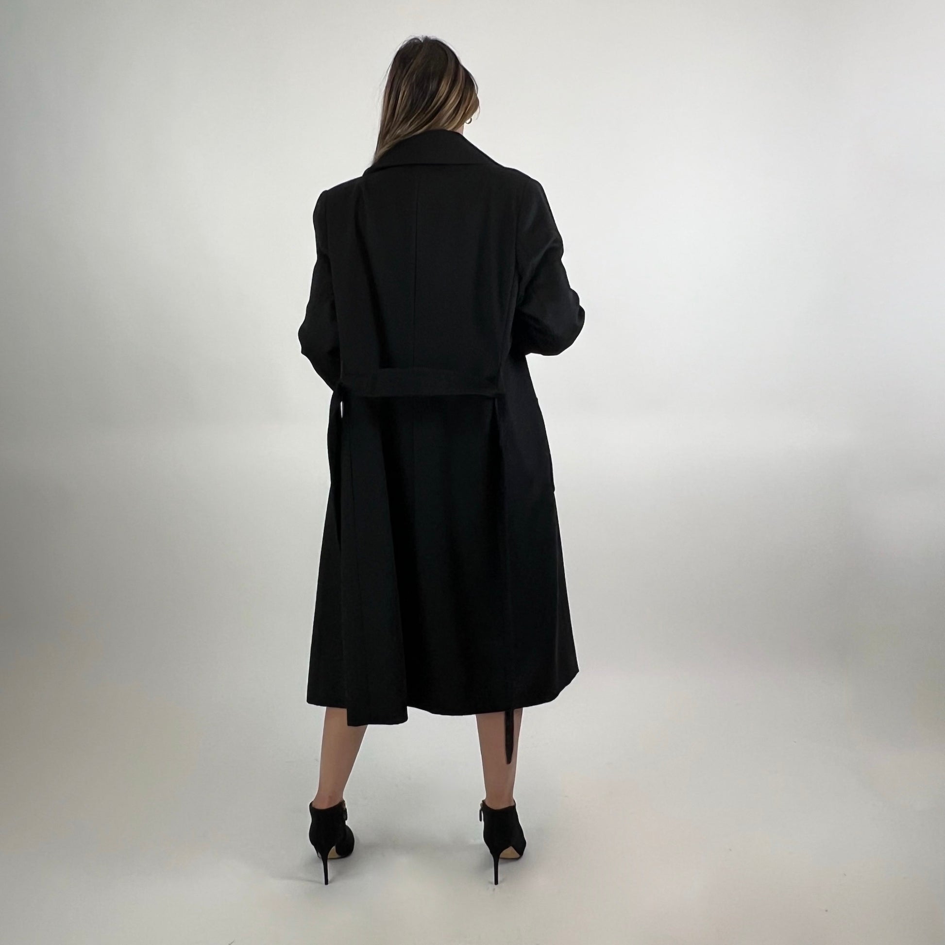 MAX MARA Cappotto in cashmere nero 