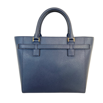 MICHAEL KORS Borsa saffiano blu