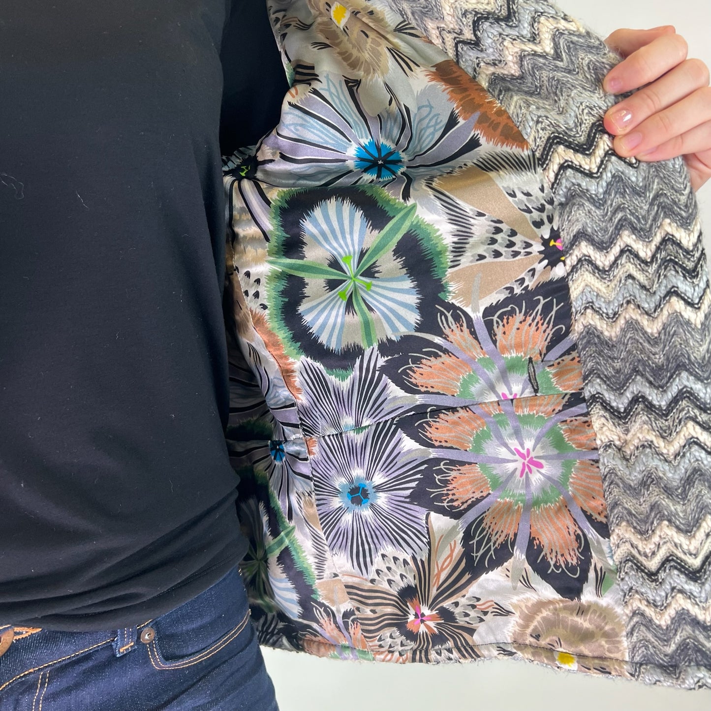 MISSONI Giubbotto in maglia di lana