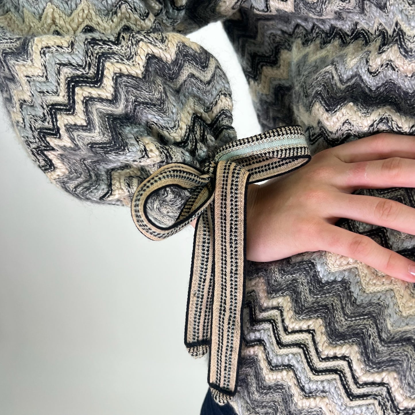 MISSONI Giubbotto in maglia di lana