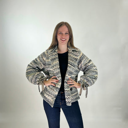 MISSONI Giubbotto in maglia di lana