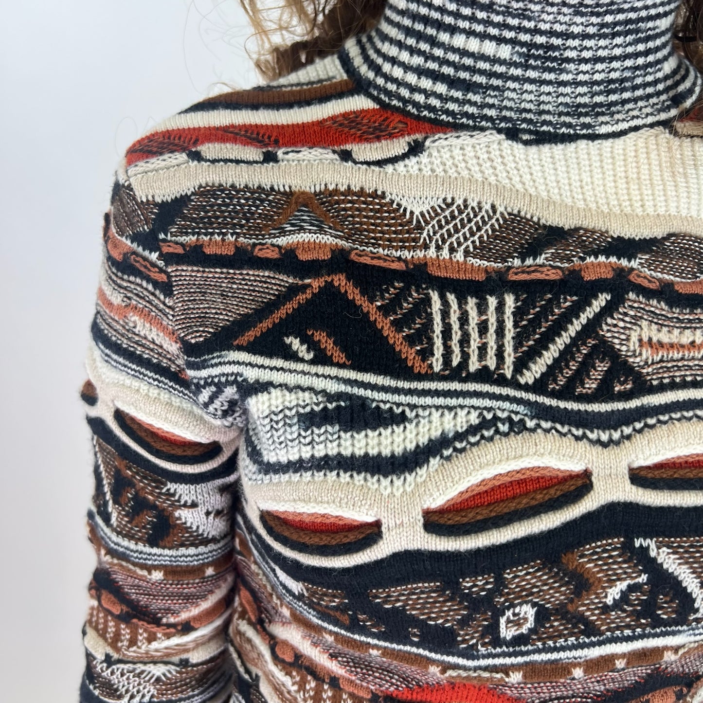 MISSONI Maglione multicolor collo alto