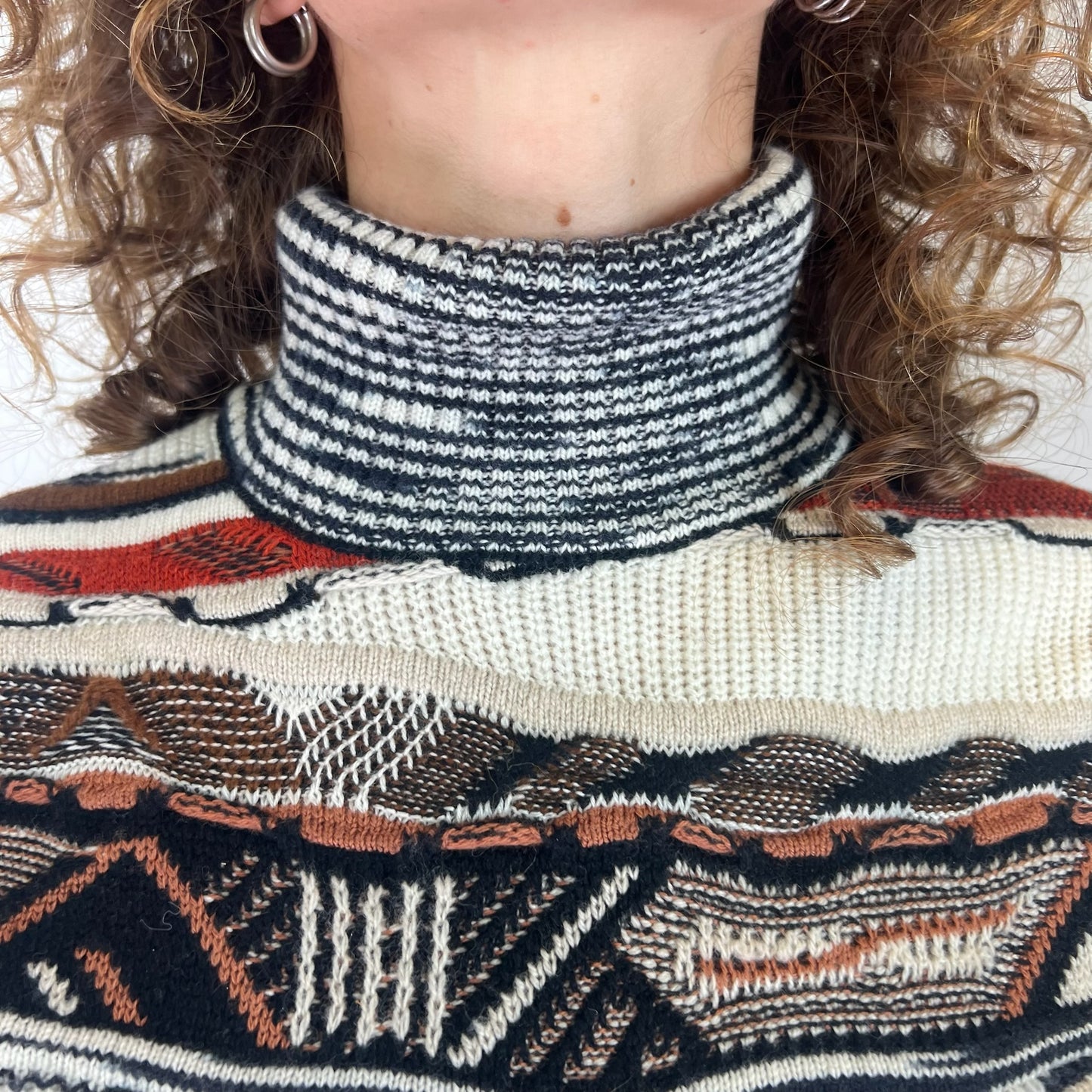 MISSONI Maglione multicolor collo alto