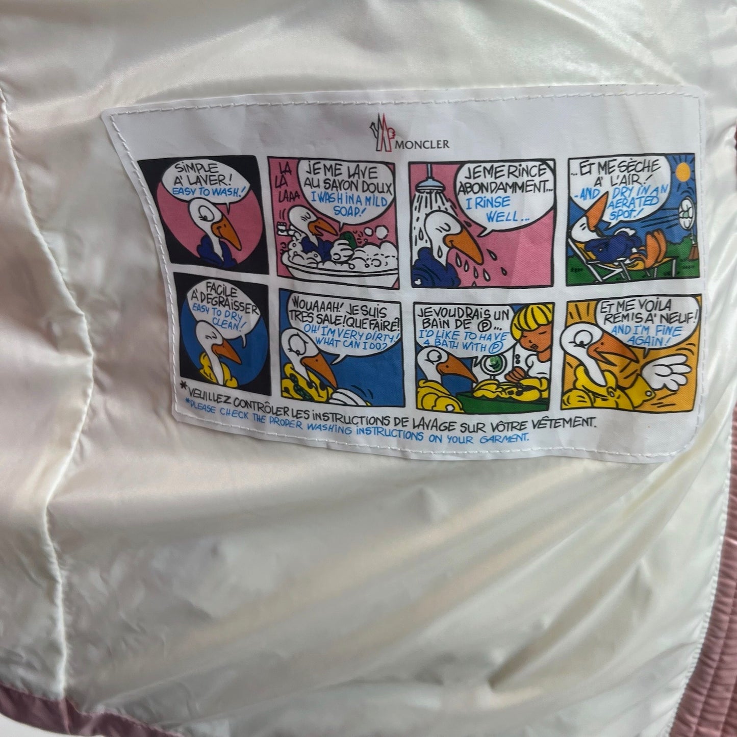 MONCLER Piumino Vistule rosa