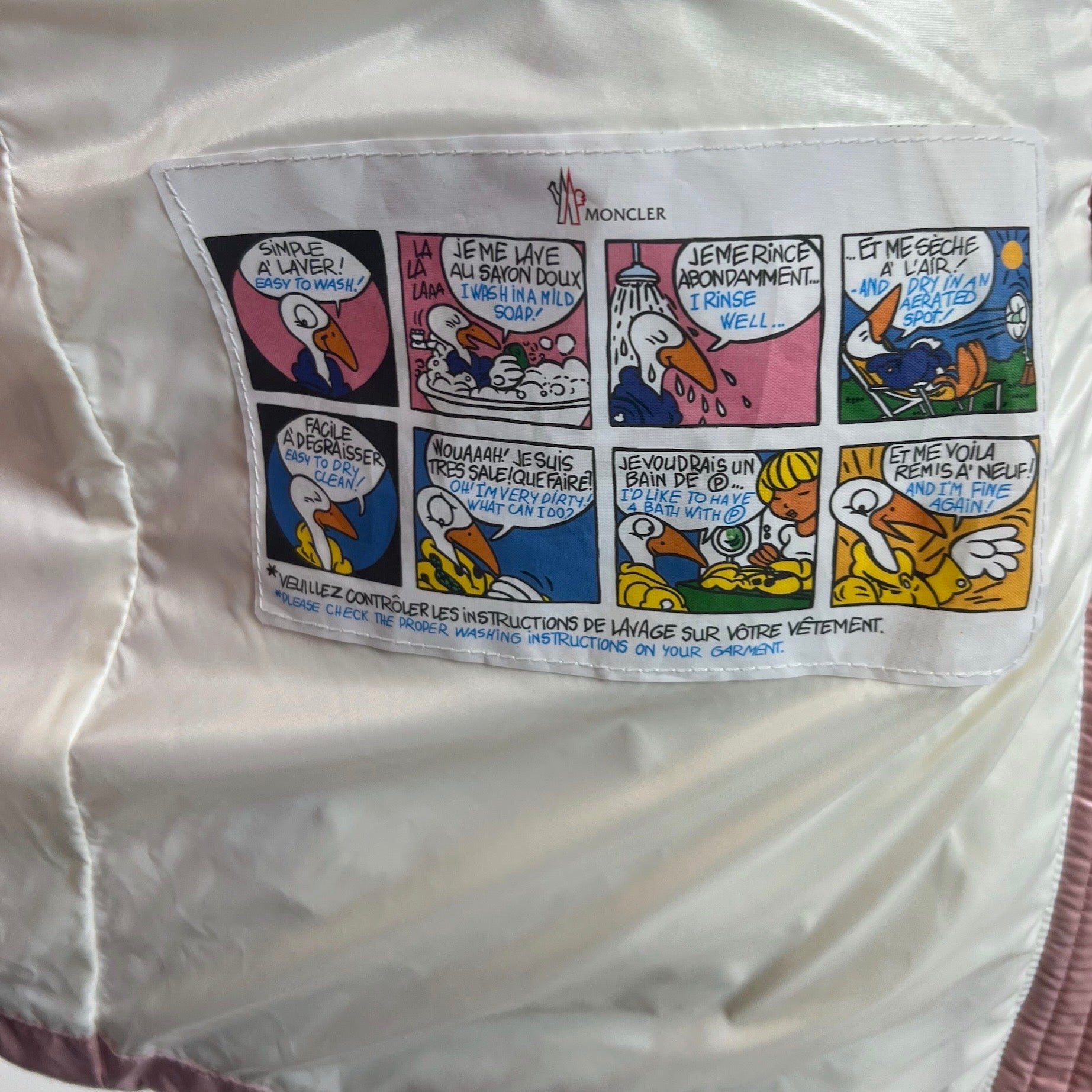 MONCLER Piumino Vistule rosa