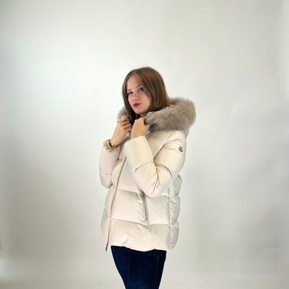 MONCLER Piumino panna corto