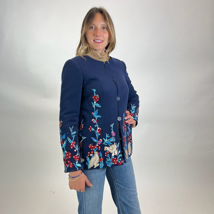 OSCAR DE LA RENTA Giacca in cashmere e lana