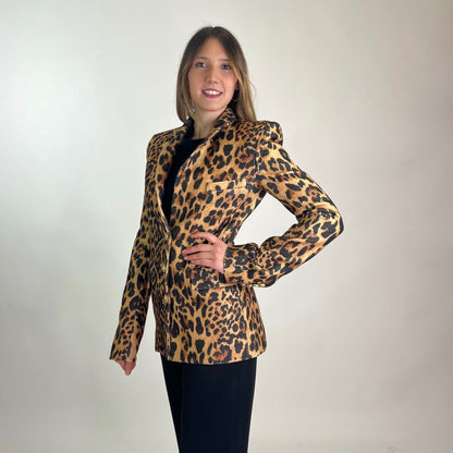 PACO RABANNE Blazer maculata in lana 