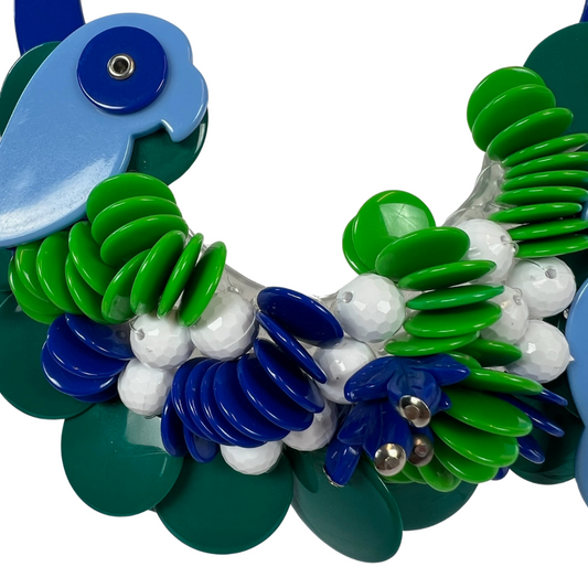PAROSH Collana girocollo in materiale plastico