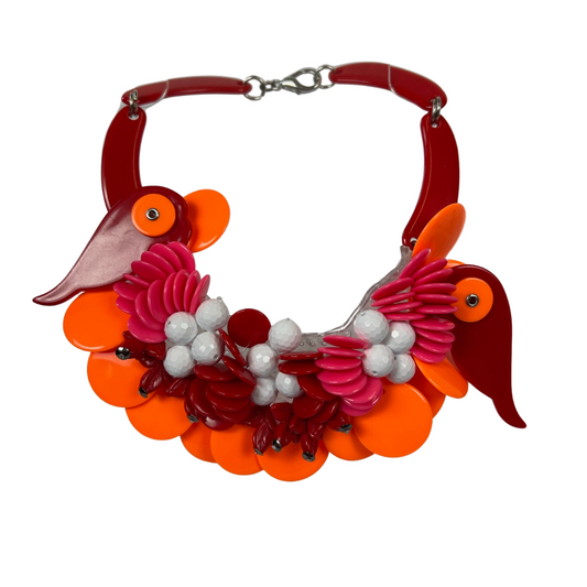 PAROSH Collana girocollo in materiale plastico