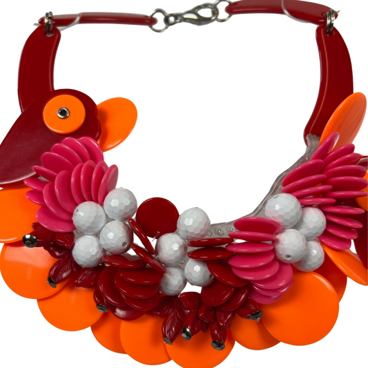 PAROSH Collana girocollo in materiale plastico