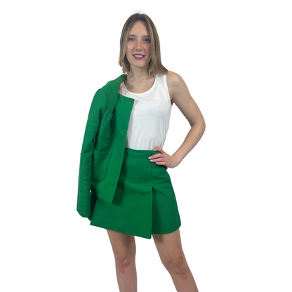 PAROSH Tailleur giacca e gonna in cotone