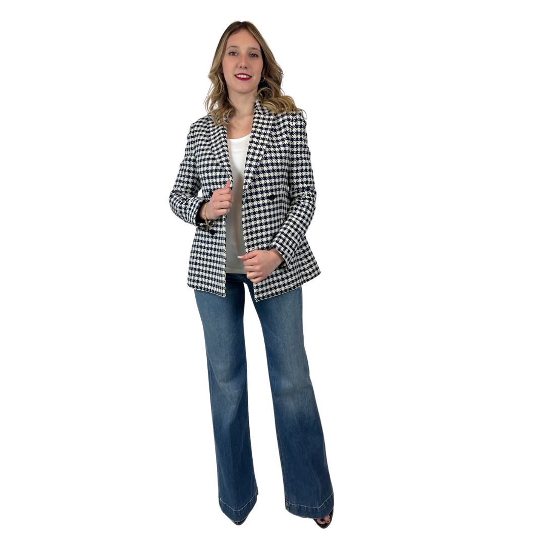 PIOMBO Giacca blazer a quadri