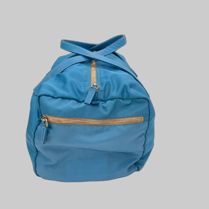 PRADA Borsa bauletto in nylon turchese