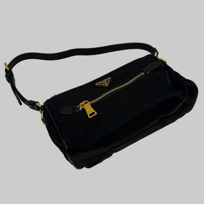PRADA Borsa rettangolare nylon nero