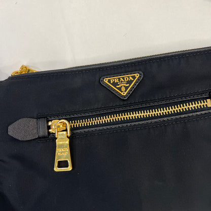 PRADA Borsa rettangolare nylon nero
