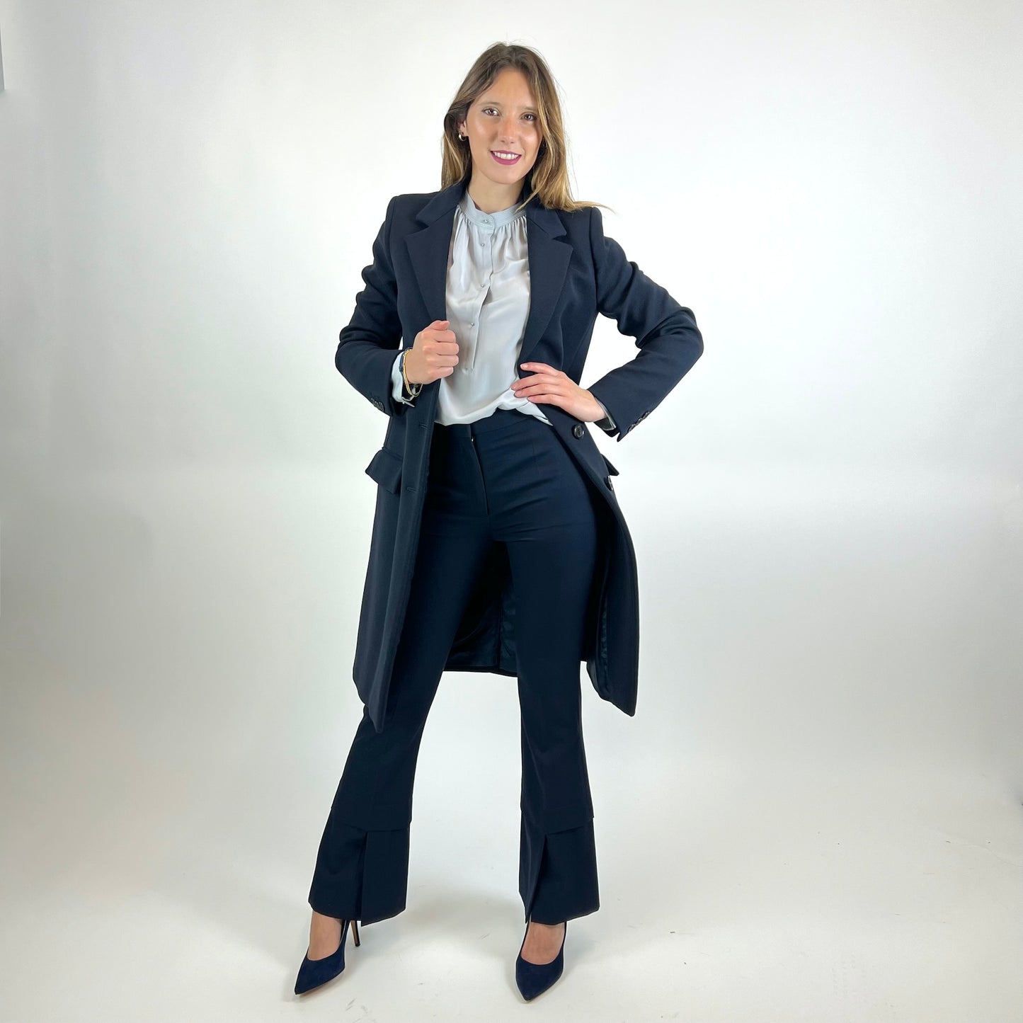 PRADA Cappotto blu navy 
