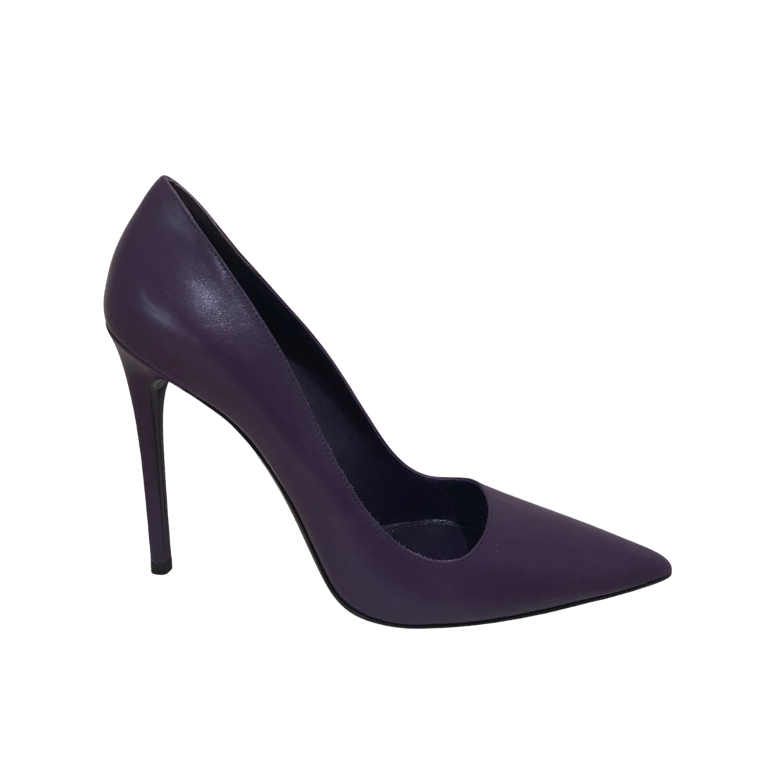 PRADA  Scarpa decolté in pelle viola