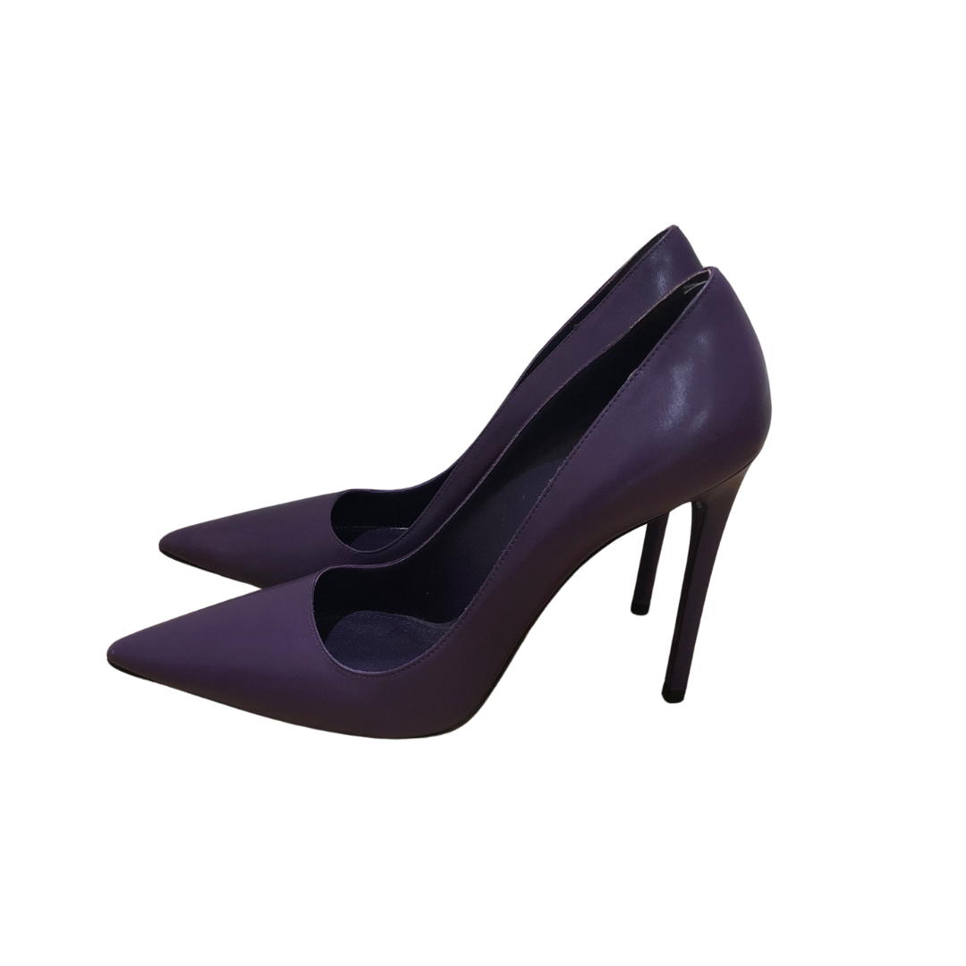 PRADA  Scarpa decolté in pelle viola