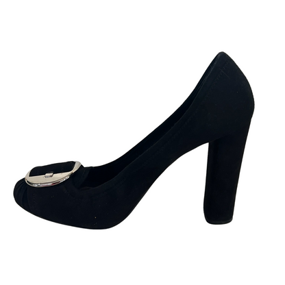 PRADA Scarpa nera scamosciata 