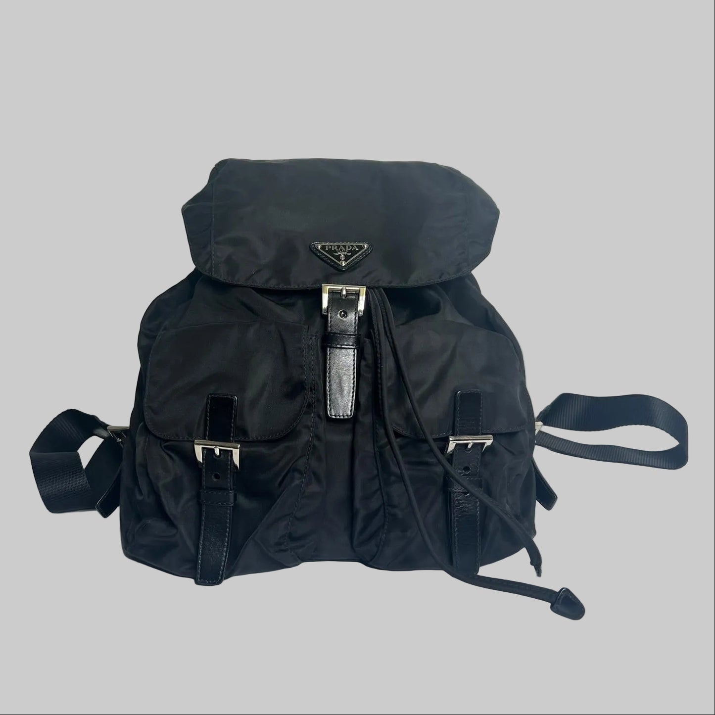 PRADA Zaino nero in nylon