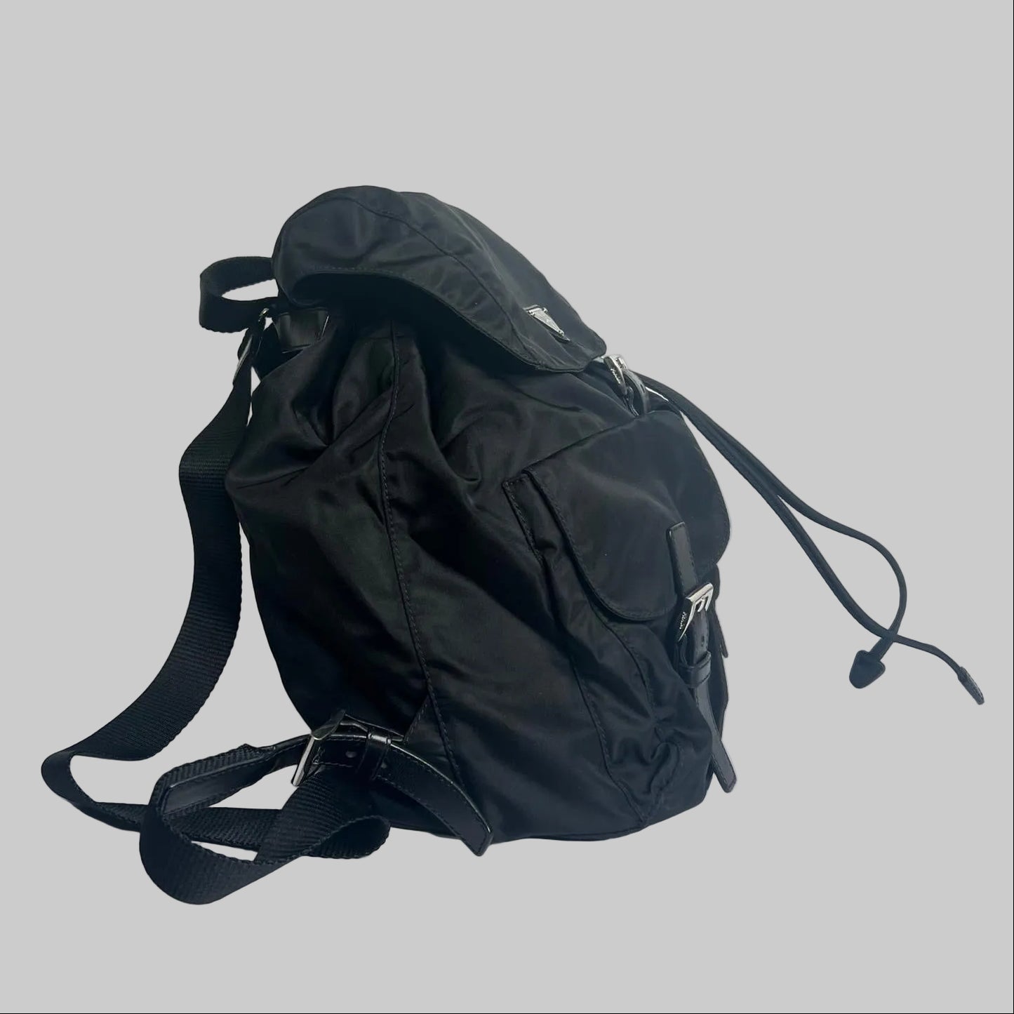 PRADA Zaino nero in nylon