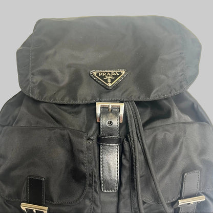 PRADA Zaino nero in nylon