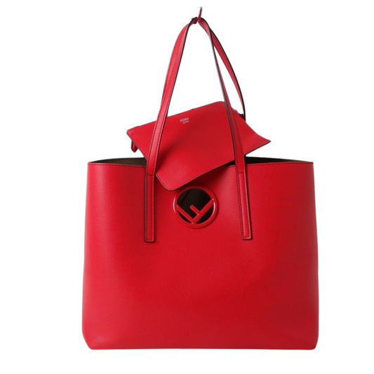 FENDI Borsa shopping rossa