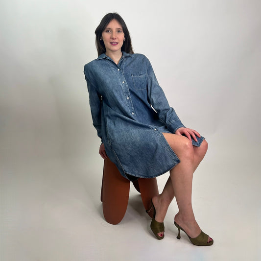 RAG BONE N.Y. Abito chemisier in denim 