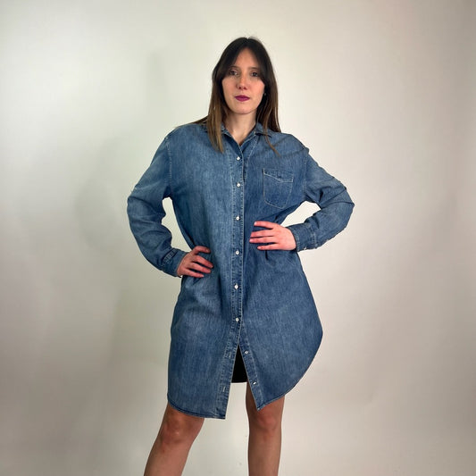 RAG BONE N.Y. Abito chemisier in denim 