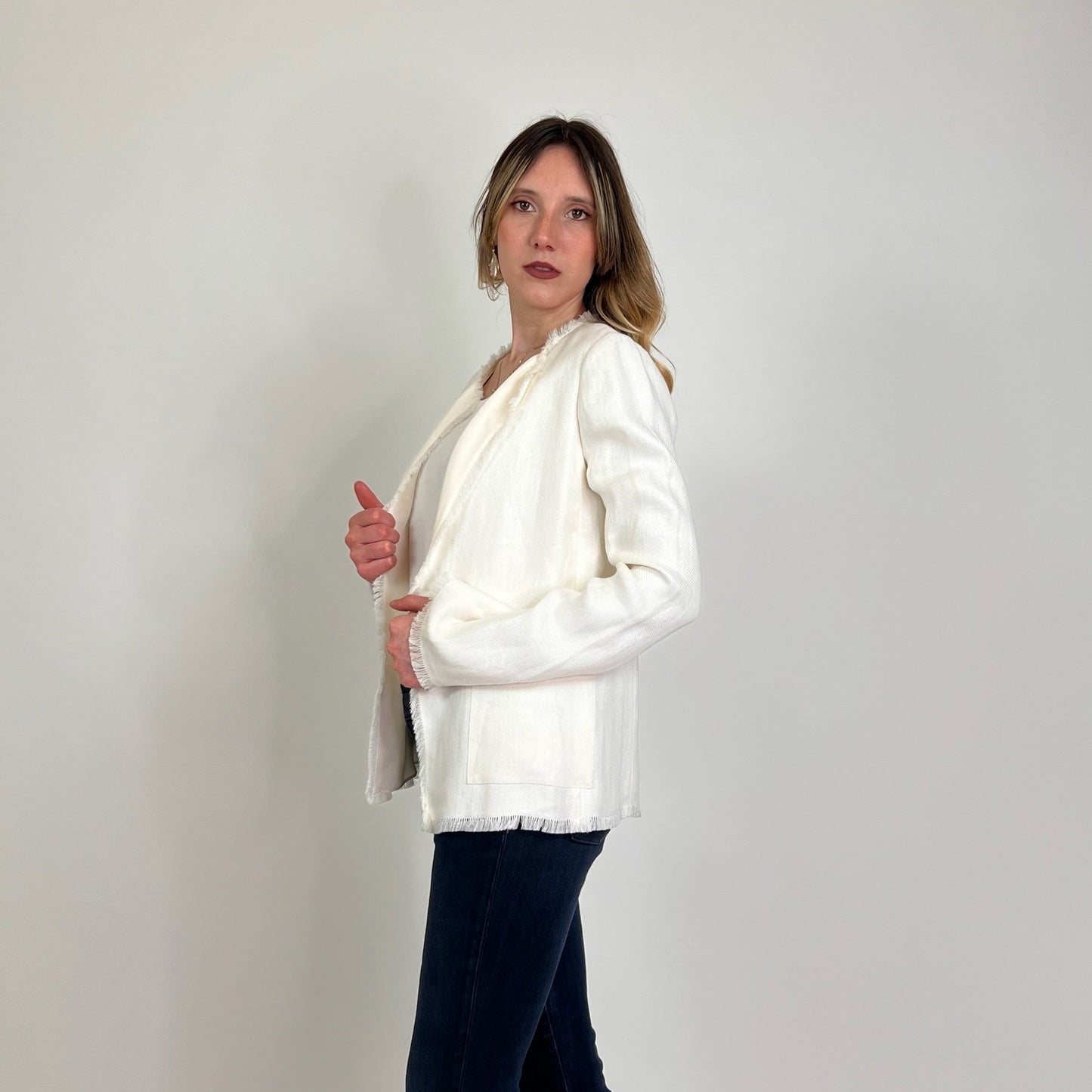 RALPH LAUREN Giacca bianca