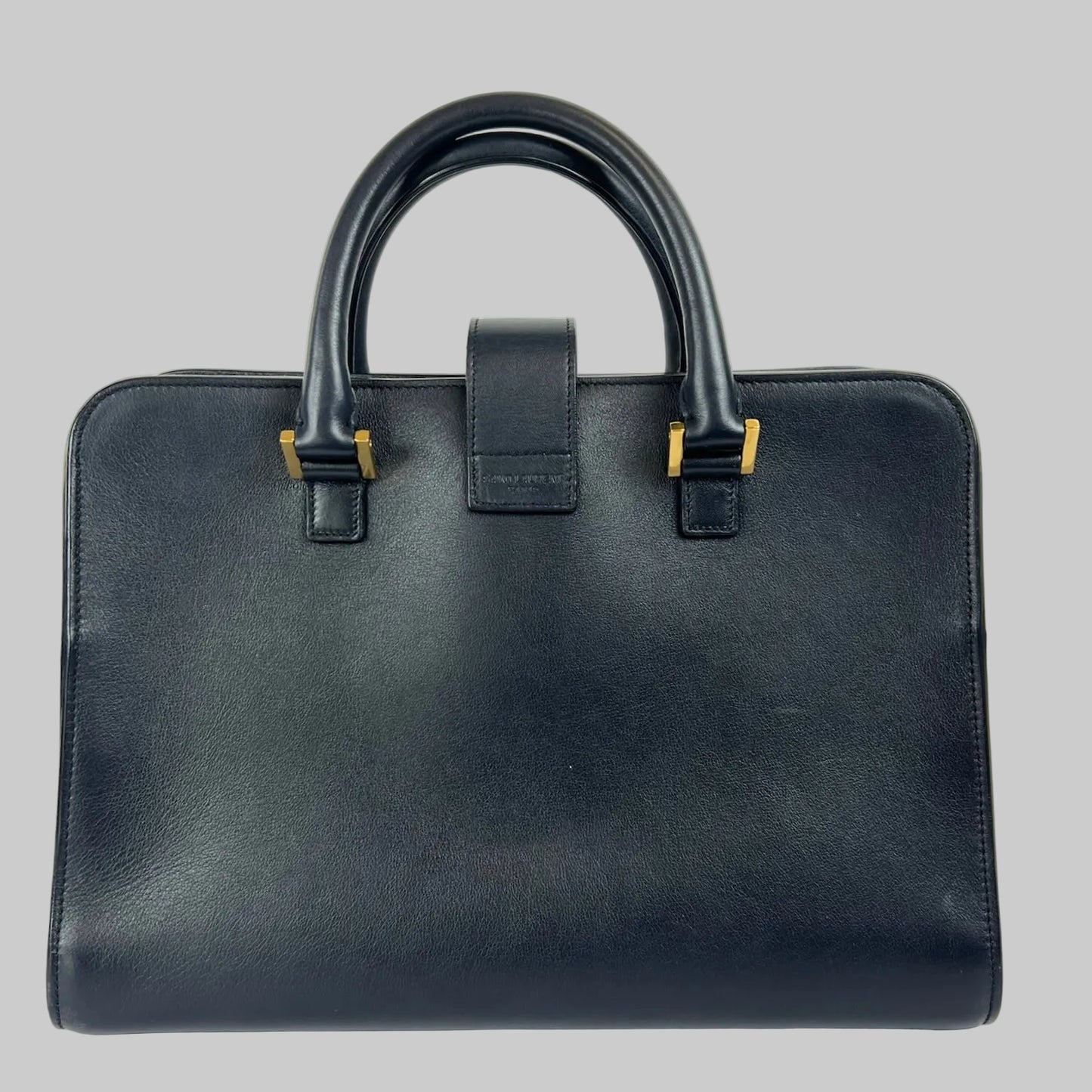 SAINT LAURENT Borsa Baby Cabas blu 