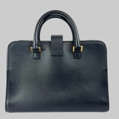 SAINT LAURENT Borsa Baby Cabas blu 