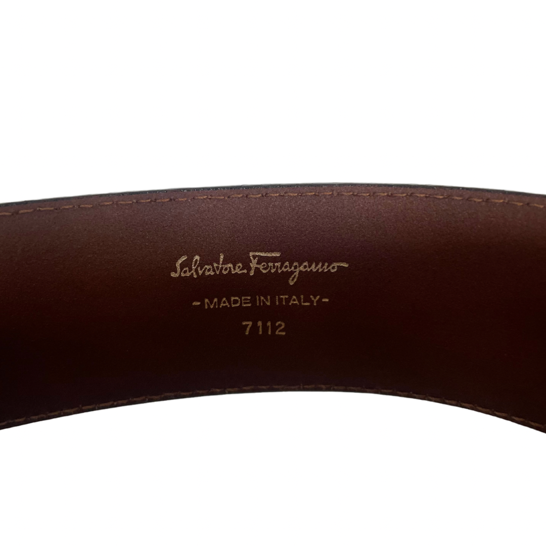 SALVATORE FERRAGAMO Cintura color cuoio