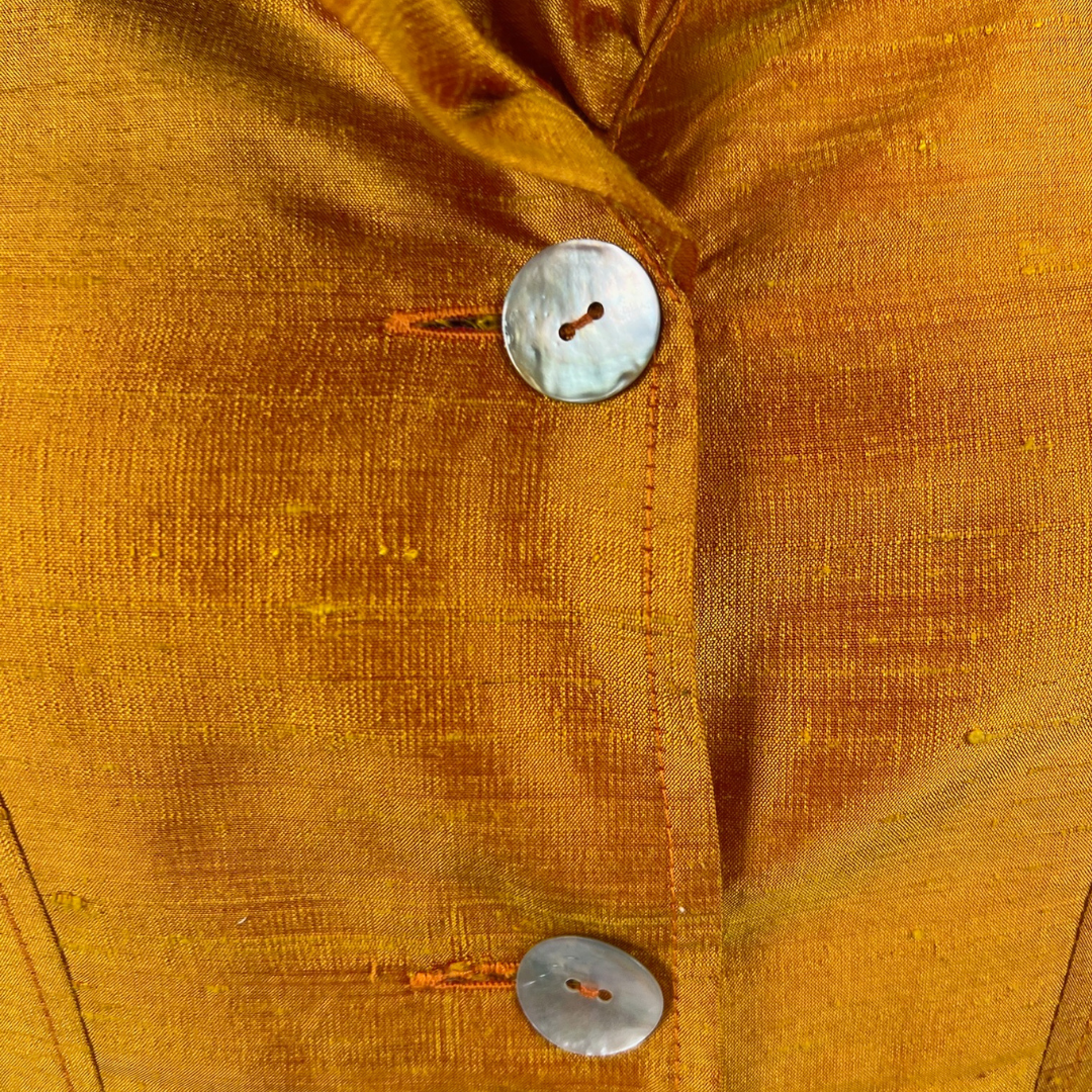 SARTORIA Giacca camicia in schantung di seta