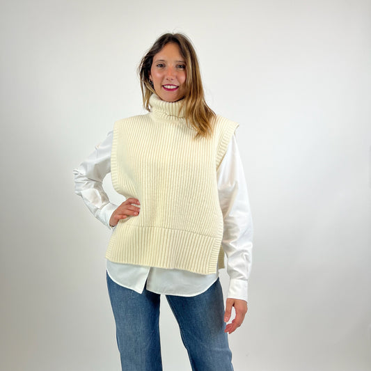 SISSIOTTOSTYLE Davantino in lana off white
