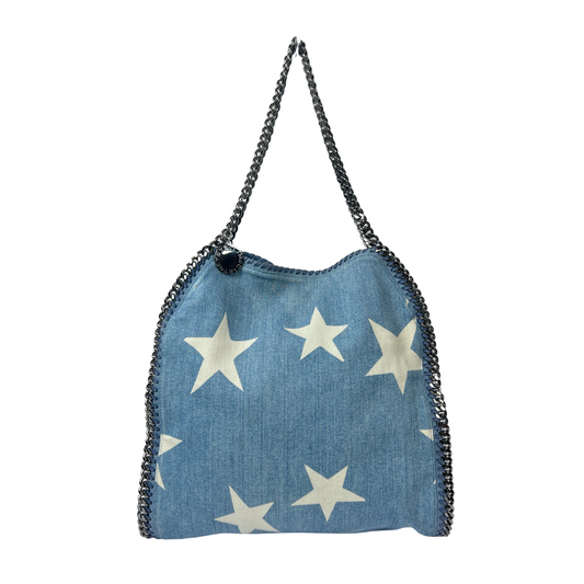 STELLA MC CARTNEY Borsa Falabella Denim Star