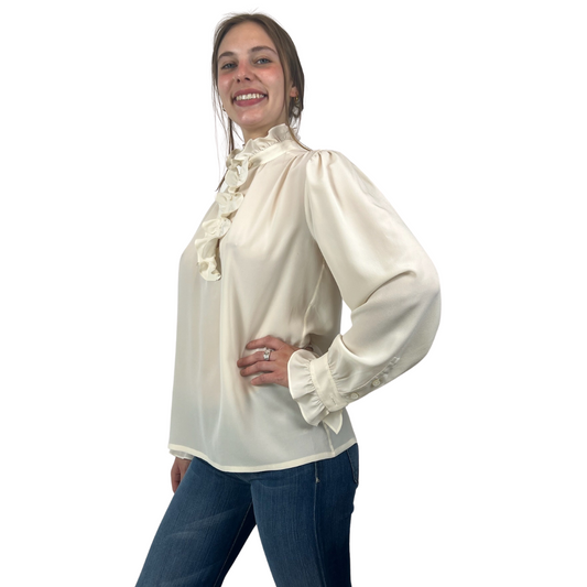 STELLA MC CARTNEY Camicia in crepe di seta