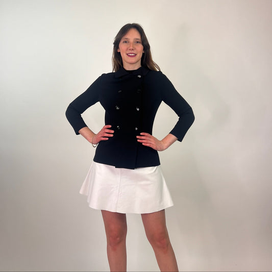 STELLA MC CARTNEY Giacca elasticizzata in jersey nera