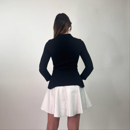 STELLA MC CARTNEY Giacca elasticizzata in jersey nera