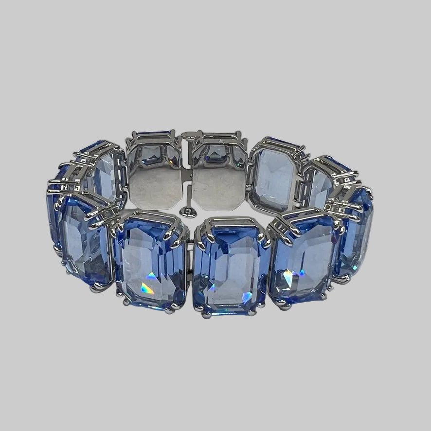 SWAROVSKI Bracciale Millenia con cristalli azzurri 